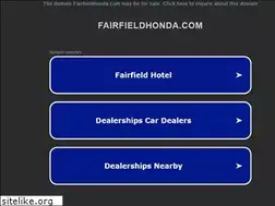 Sites similar to fairfieldhonda.com
