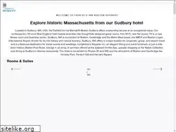 Sites similar to fairfieldinnbostonsudbury.com