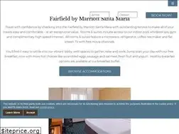 Sites similar to fairfieldinnsantamaria.com