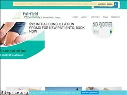 Sites similar to fairfieldphysiotherapy.com.au