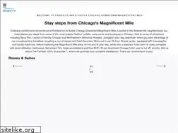 Sites similar to fairfieldsuiteschicago.com
