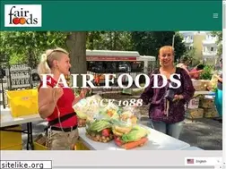 Sites similar to fairfoods.org