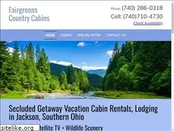 Sites similar to fairgreenscountrycabin.com