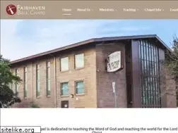 Sites similar to fairhavenbiblechapel.org