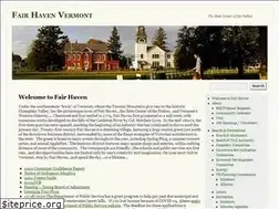 Sites similar to fairhavenvt.org