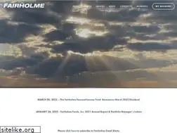 Sites similar to fairholmefunds.com