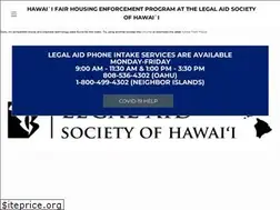 Sites similar to fairhousinghawaii.org
