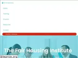 Sites similar to fairhousinginstitute.com