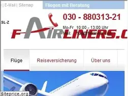 Sites similar to fairliners.com