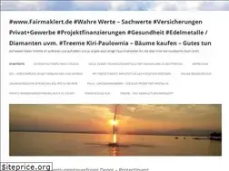 Sites similar to fairmaklert.de
