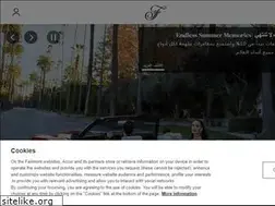 Sites similar to fairmont.ae