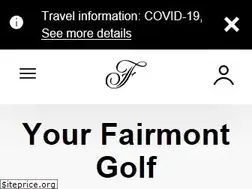 Sites similar to fairmontgolf.com