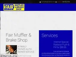 Sites similar to fairmuffler.com