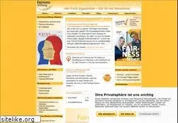 Sites similar to fairness-stiftung.de