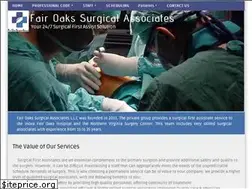 Sites similar to fairoakssurgicalassociates.com