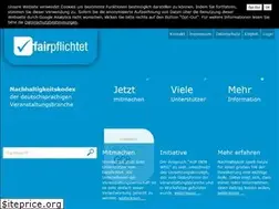 Sites similar to fairpflichtet.de