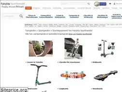 Sites similar to fairplay-sporthandel.de
