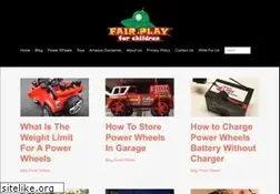 Sites similar to fairplayforchildren.org