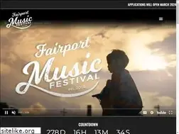 Sites similar to fairportmusicfestival.com