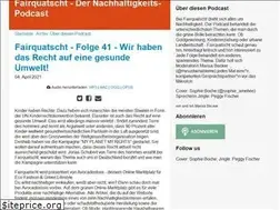 Sites similar to fairquatscht.podigee.io