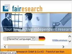 Sites similar to fairresearch.org