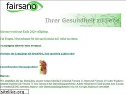 Sites similar to fairsano.com