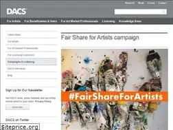 Sites similar to fairshareforartists.org