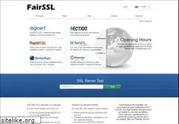Sites similar to fairssl.net