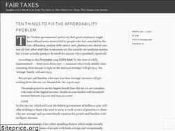 Sites similar to fairtaxes.ca