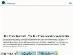 Sites similar to fairtrade-institute.org
