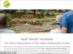 Sites similar to fairtradetourism.org