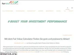 Sites similar to fairvalue-calculator.com