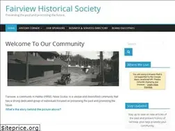 Sites similar to fairviewhistoricalsociety.ca