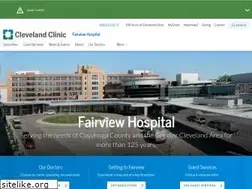 Sites similar to fairviewhospital.org