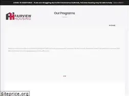 Sites similar to fairviewhousing.org