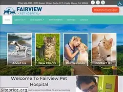 Sites similar to fairviewpethosp.com