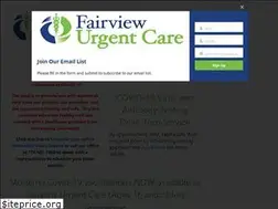 Sites similar to fairviewurgentcare.com