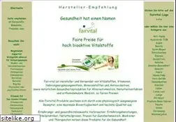Sites similar to fairvital-shop.de