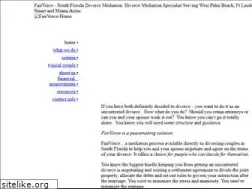 Sites similar to fairvorce.com
