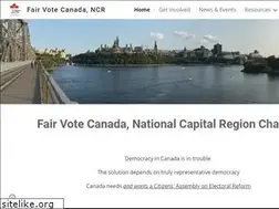 Sites similar to fairvotecanadancr.ca