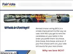 Sites similar to fairvotewa.org