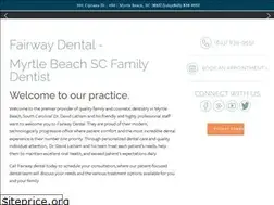 Sites similar to fairwaydentalmb.com