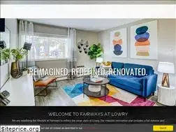 Sites similar to fairwaysatlowry.com