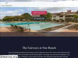 Sites similar to fairwaysatstarranch.com