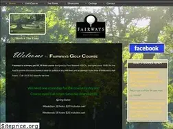 Sites similar to fairwaysgolfcourse.com