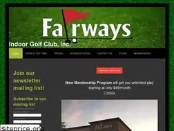 Sites similar to fairwaysindoorgolfclub.com