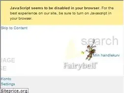 Sites similar to fairybell.no
