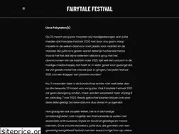 Sites similar to fairytale-festival.nl