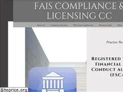 Sites similar to fais-compliance.co.za