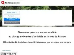 Sites similar to faistesvacances.fr